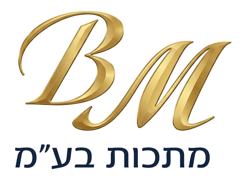בי.אם מתכות לוגו